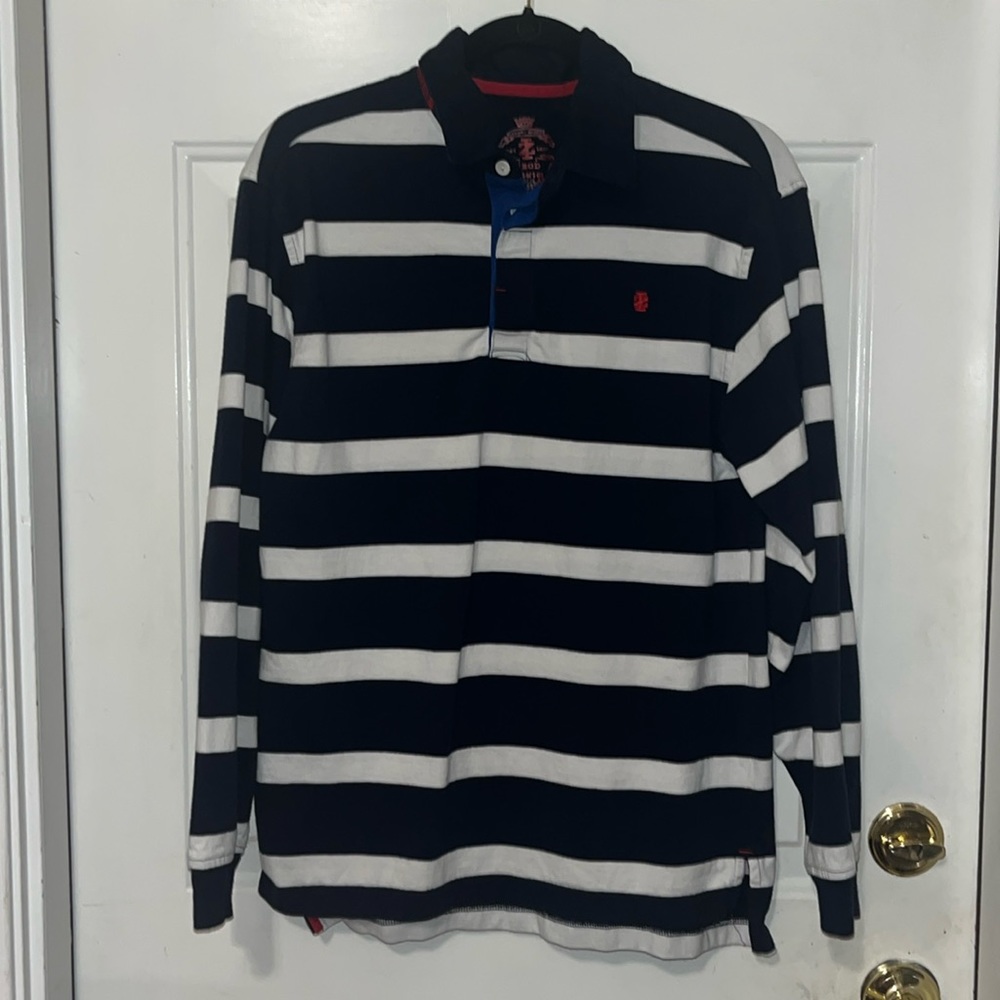 Youth L flannel button up